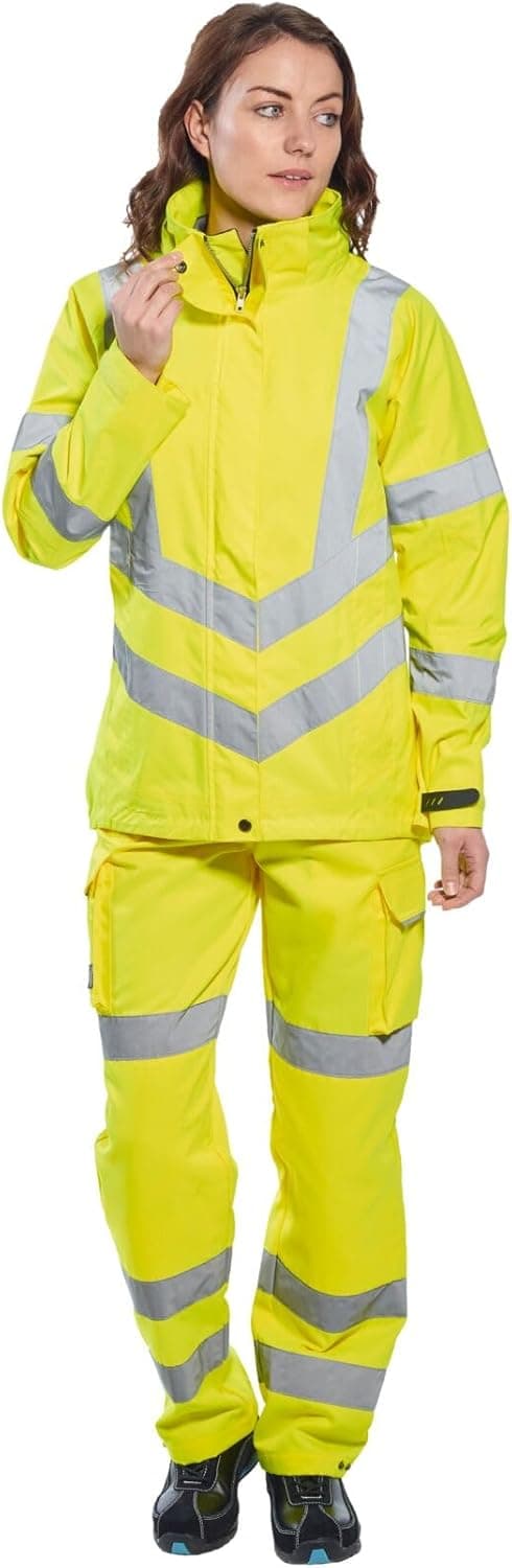 Detalle 2 de Veste haute visibilité Portwest Lw70 respirante avec capuche amovible (1 pièce)