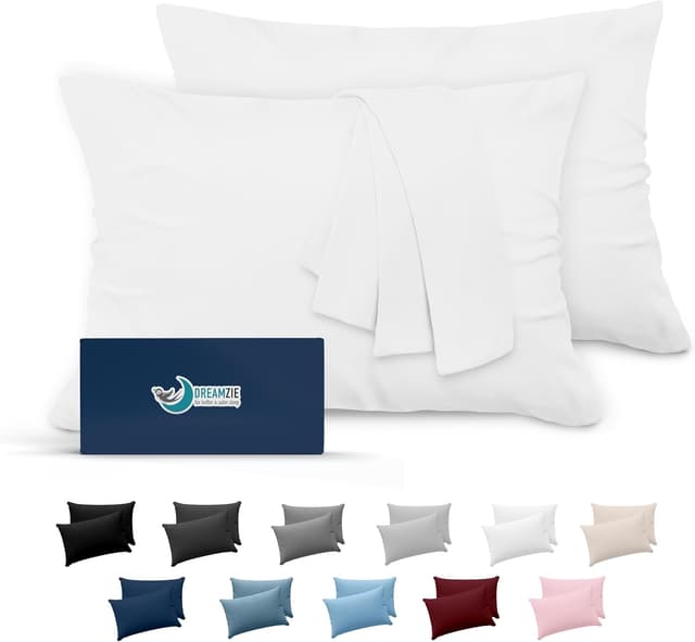 Imagen de Dreamzie Taie Oreiller 50x70 Lot de 2 en OfertitasTOP