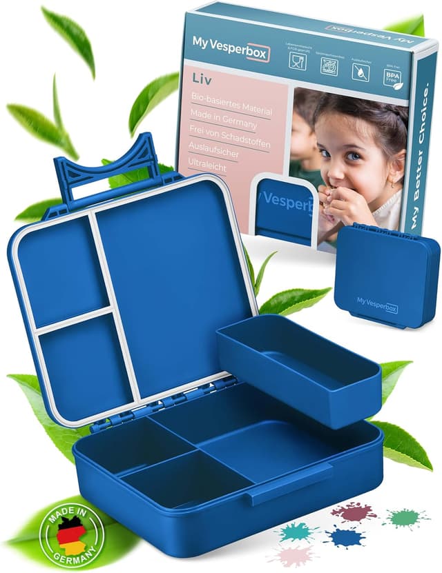 Detalle de My Vesperbox Liv Brotdose fĂŒr Kinder đ±