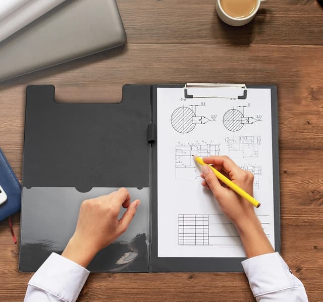 Thumbnail 6 de Rapesco 1520A Carpeta portapapeles A4+ 10 unidades