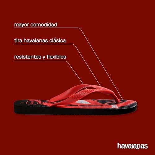 Detalle 2 de Havaianas Top Marvel Logomanía chanclas 1 par