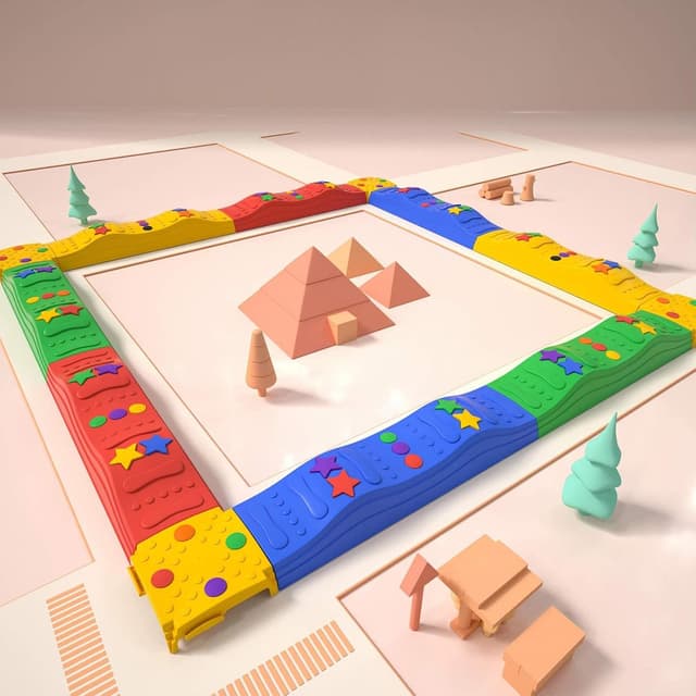 Thumbnail 4 de MOCUTEEN Kids Balance Beam 20 pcs Set