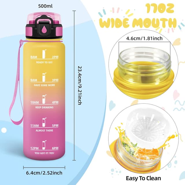 Thumbnail 4 de Mulbijeo Gourde 500Ml pour sport et école