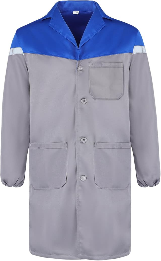Thumbnail 6 de Yukirtiq Mens Warehouse Work Coat Scrubs Overall Coat