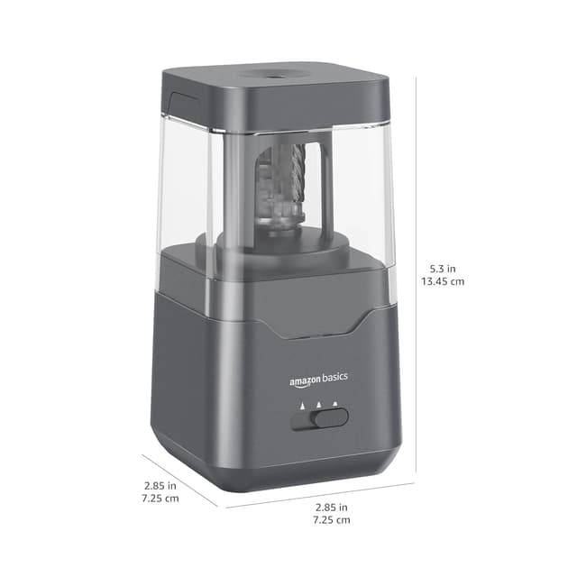Thumbnail 6 de Amazon Basics Portable Electric Pencil Sharpener 7.1 cm ✏