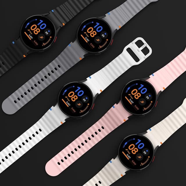 Thumbnail 4 de BYISYUE 20mm Silicone Strap for Samsung Galaxy Watch