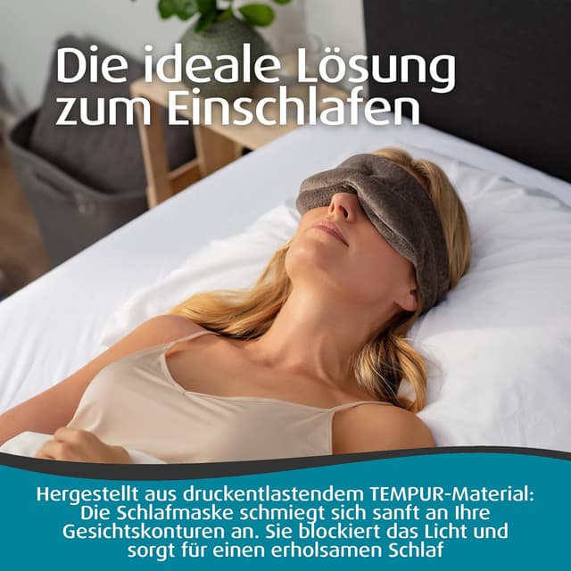 Detalle de TEMPUR Schlafmaske blickdicht 😴
