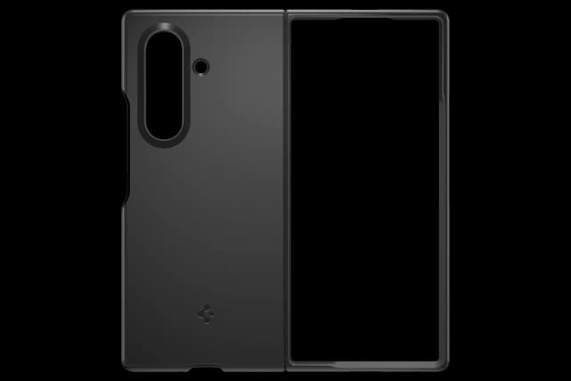 Imagen de Samsung Funda Thin Fit Galaxy Z Fold7 funda 1 unidad Negra en OfertitasTOP