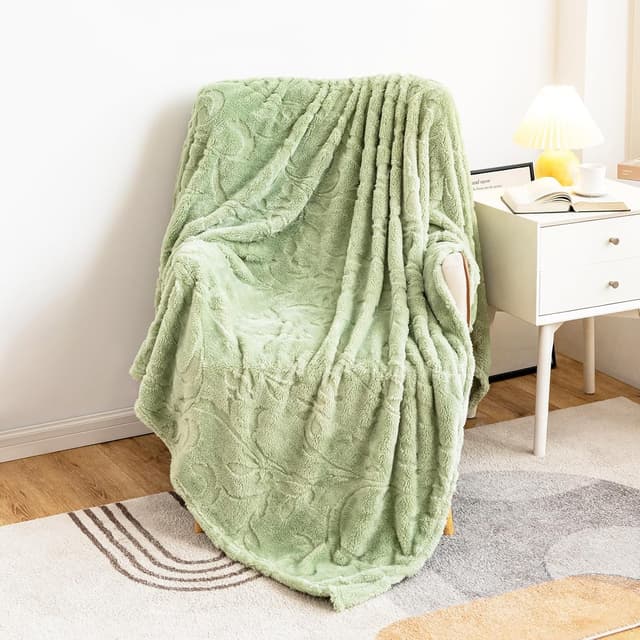 Detalle de DuShow flannel fleece throw blanket 130x150 cm