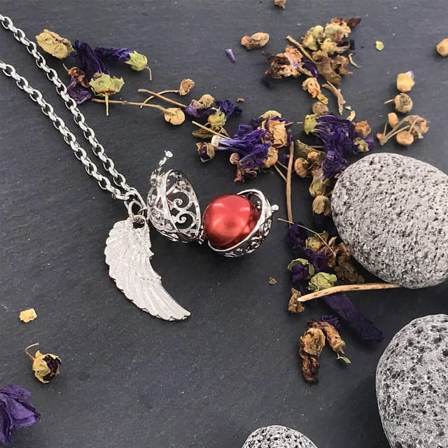 Detalle 2 de Morella Catenina Angelo Custode 70 cm acciaio