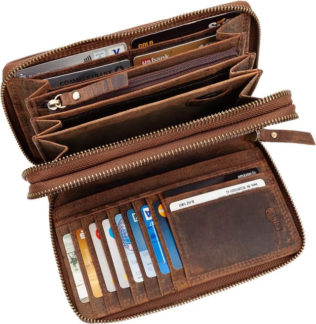 Detalle de KRONIFY Geldbörse Damen 20,0 x 12,0 x 4,0 cm 👛