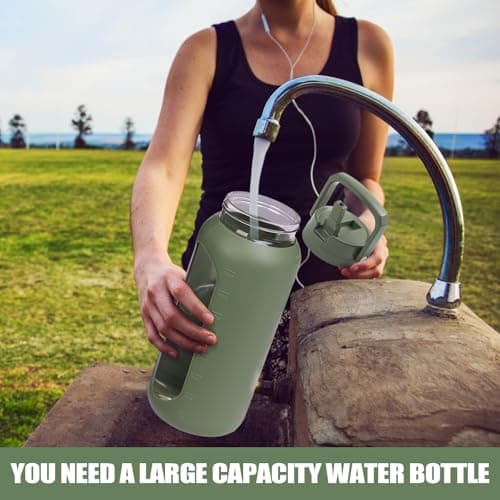 Thumbnail 4 de BLUEGO 2000 ml bouteille d'eau en verre ⚙