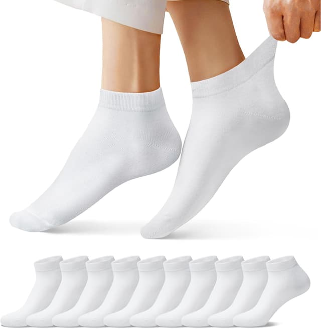 Imagen de FALARY Trainer Ankle Socks 10 Pairs en OfertitasTOP