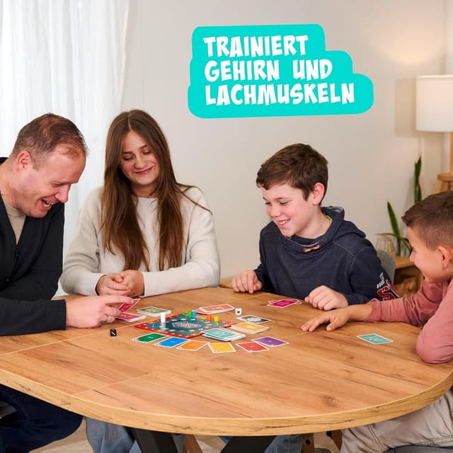 Detalle de noris Gegenteil Spiel (Brettspiel ab 10 Jahren) – Kombi-Gedanke für 3–6 Spieler