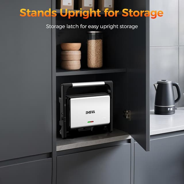 Thumbnail 6 de YASHE Sandwich Toaster 1500W panini press