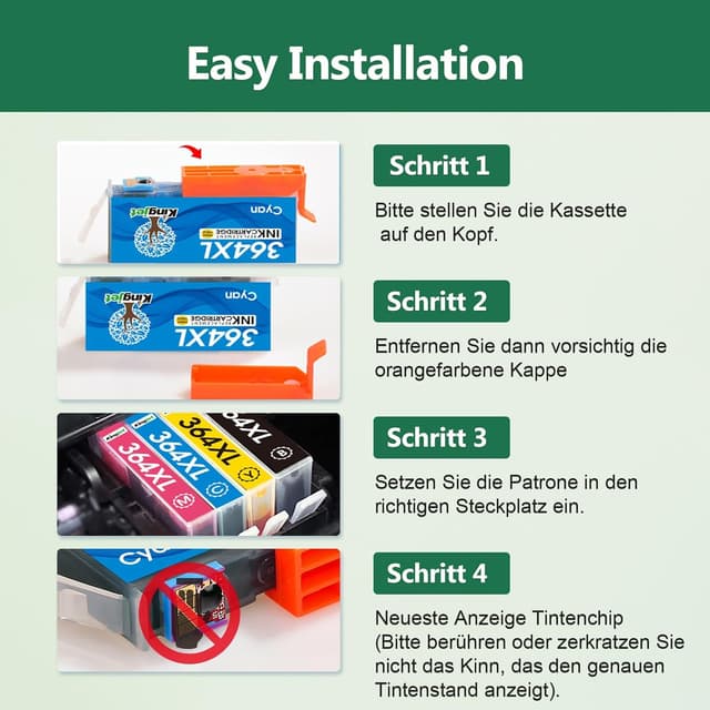 Detalle 2 de 364 XL Multipack Patronen kompatibel, 12er