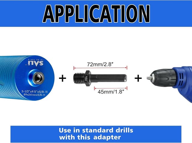 Detalle 2 de SALI M14 Adapter für Fliesenbohrer