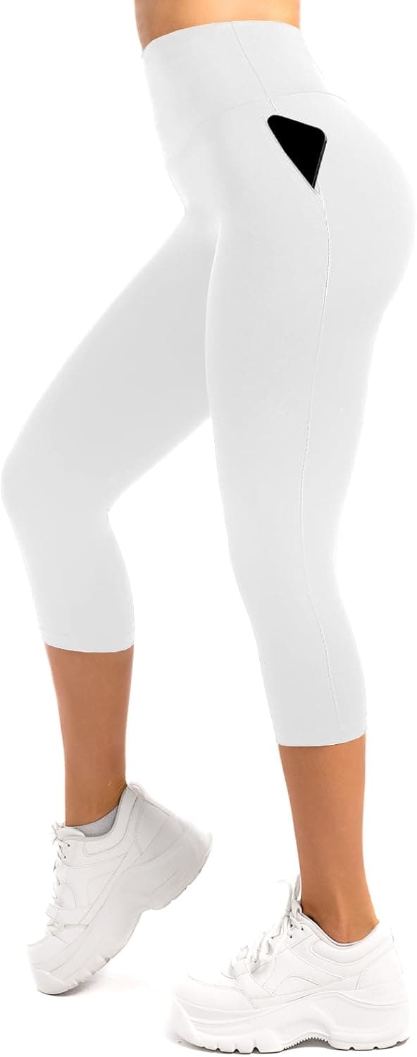 Detalle de Leafigure Capri leggings with pockets