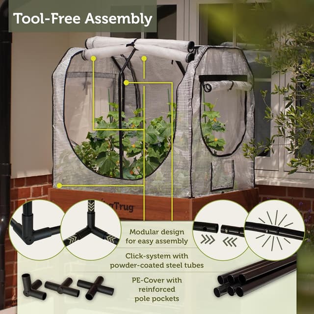 Thumbnail 6 de Greenhouse frame set 1 multi cover
