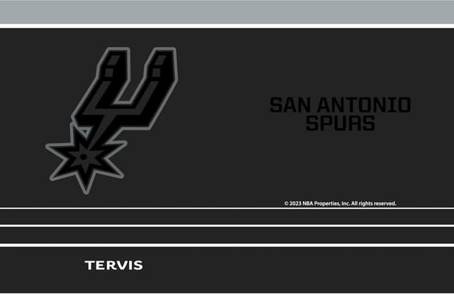 Detalle 2 de Tervis Tervis Traveler NBA San Antonio Spurs Night Game Triple Insulated 30oz Stainless Steel Tumbler