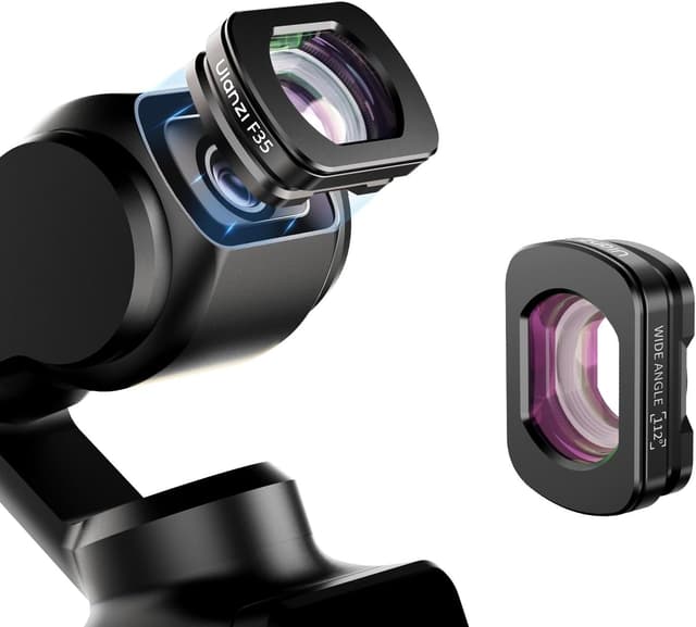 Detalle de ULANZI F35 Pocket 3 Weitwinkelobjektiv 112°