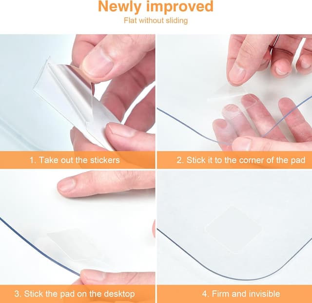 Thumbnail 3 de PUEAZU Sottomano 90x40cm Trasparente per Scrivania