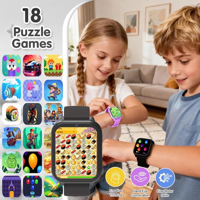 Detalle 2 de Kids Smart Watch with 18 Games