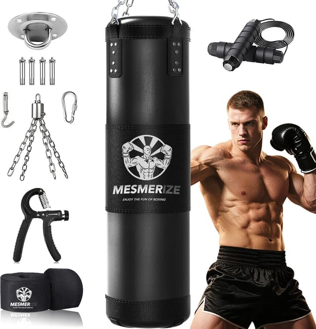 Detalle de Mesmerize 4ft Punching Bag for Adults 🥊