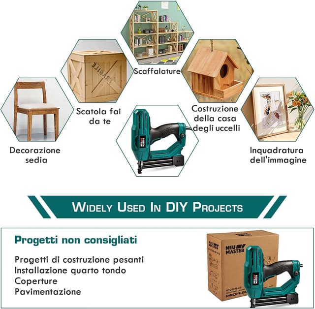 Thumbnail 5 de NEU MASTER Graffettatrice elettrica 2 in 1