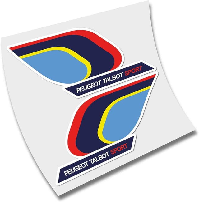 Imagen de Vinilo adhesivo Peugeot Talbot Sport 50x70 mm en OfertitasTOP