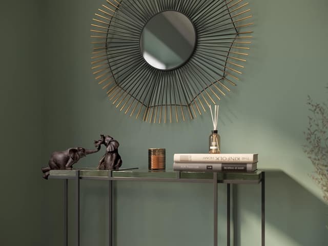 Detalle de Kare Design Elefant Zirkus – figurines décoratives en polyrésine, lot de 2 (22 x 54 x 18 cm)