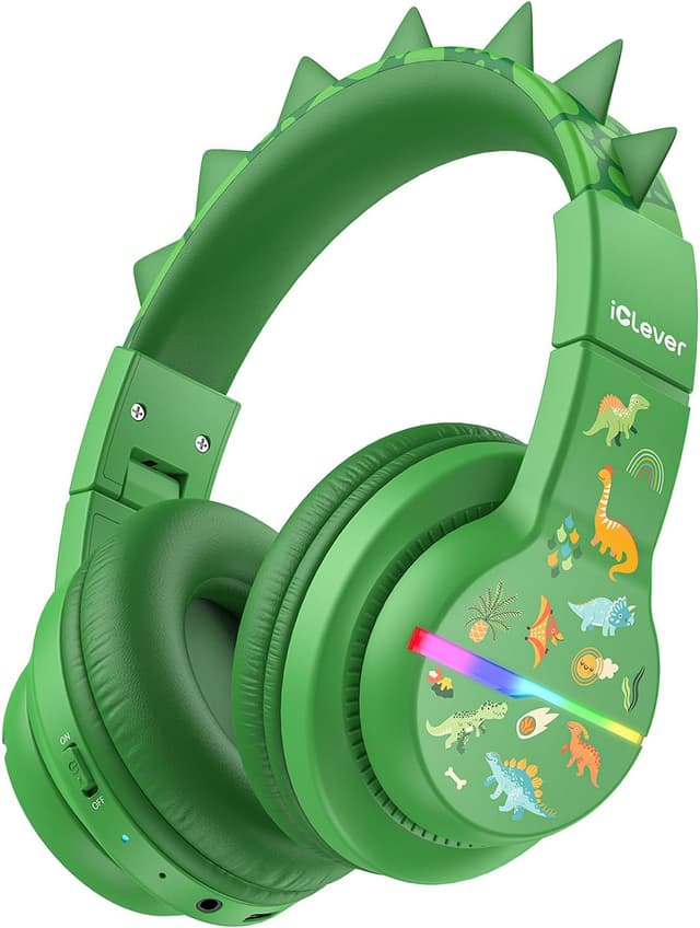 Detalle de iClever BTH12 Kids Bluetooth Headphones 85H