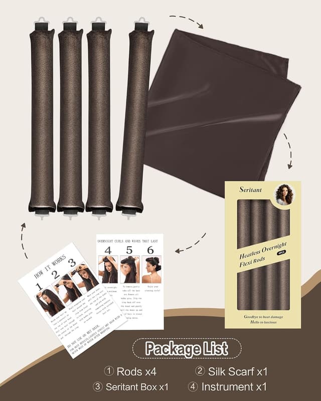 Detalle de Seritant Heatless Curls Overnight