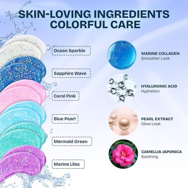 Detalle 2 de MAREE Under Eye Patches with Marine Collagen & Hyaluronic Acid (12 Pair)