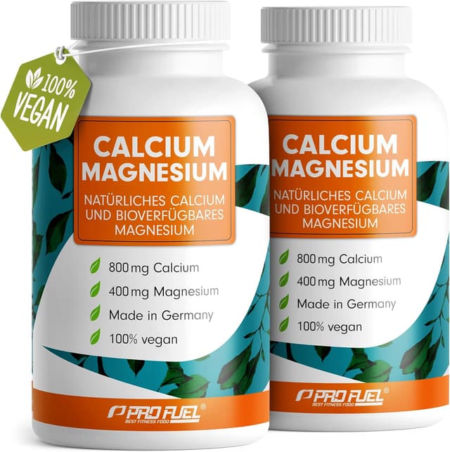 Thumbnail 6 de Calcium & Magnesium 180 Kapseln hochdosiert — 800 mg Calcium + 400 mg Magnesium 💊