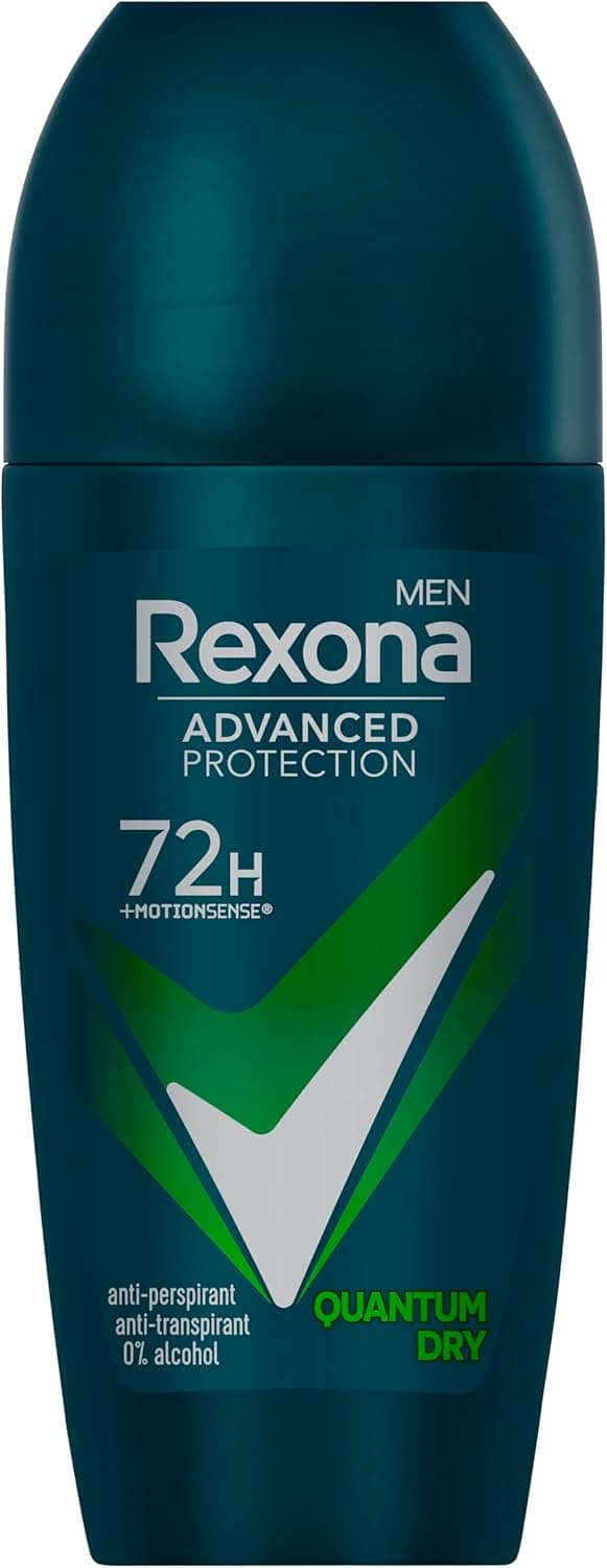 Thumbnail 1 de Rexona Advanced Protection Roll-On Hombre Quantum Dry 72h - 6 uds 🛡