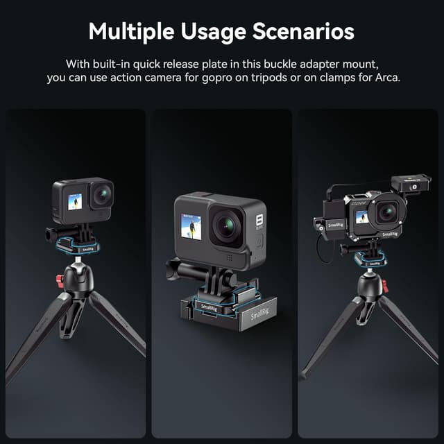 Thumbnail 2 de SMALLRIG Schnallenadapter 2668 für GoPro