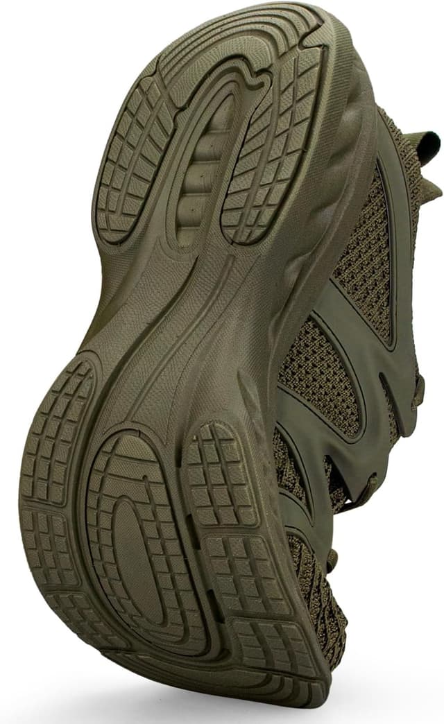 Detalle de Pujcs Men’s Slip-On Walking Shoes – Lightweight Breathable Non-Slip Athletic Sneakers