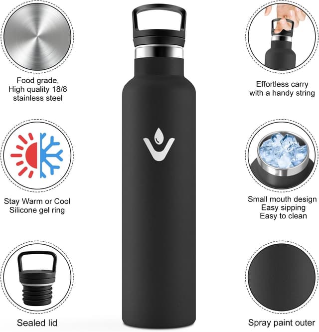 Detalle 2 de JAPORIA Borraccia acciaio inox 1L