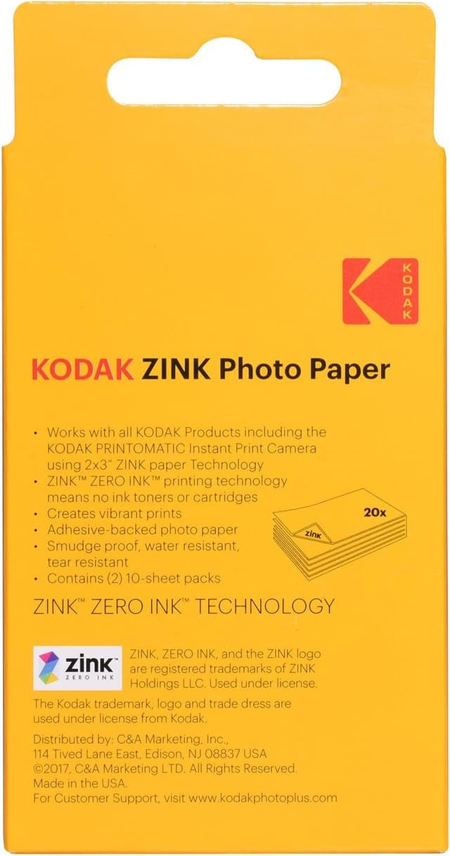 Detalle 2 de KODAK Zink Premium 2x3 Pulgadas