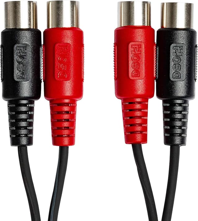Thumbnail 1 de Hosa MID-204 Dual MIDI Cable 13.1 ft