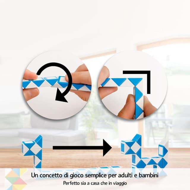 Thumbnail 4 de Magic Snake puzzle 24 blocchi CUBIDI