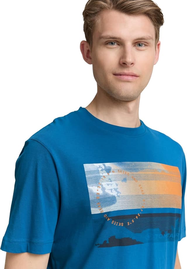 Detalle de TOM TAILOR 1046792 T-Shirt da uomo a maniche corte