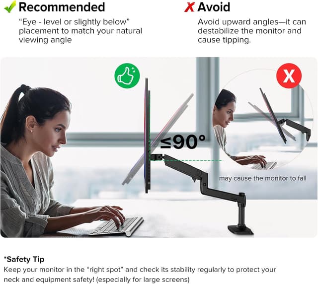 Thumbnail 6 de EVICIV Portable Monitor 21,5 Zoll (100 Hz) QLED FHD mit FreeSync, USB‑C/HDMI & VESA