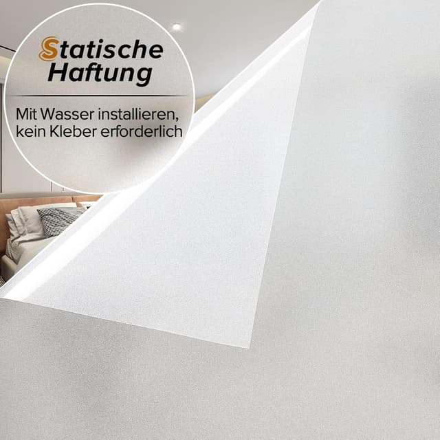 Thumbnail 4 de rabbitgoo Fensterfolie Milchglas 90 x 200 cm