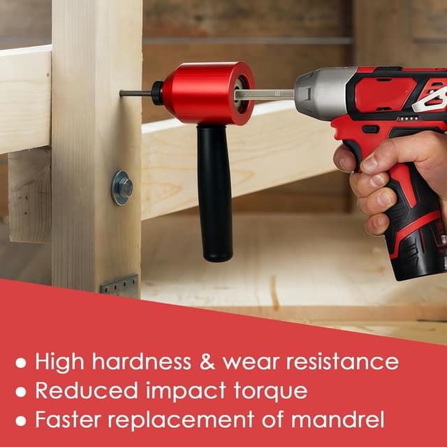 Detalle de ChaneeHann lot 26 pièces pinces pour inserts filetés et rivetage (conversion perceuse) acier allié