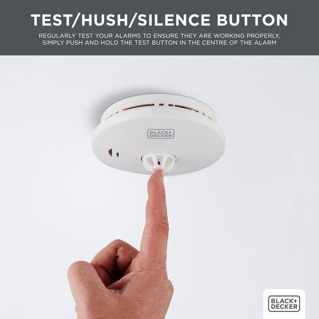 Thumbnail 6 de BLACK+DECKER Multi-Sensor Smoke and Heat Alarm (10-year battery included) — Kitemark certified