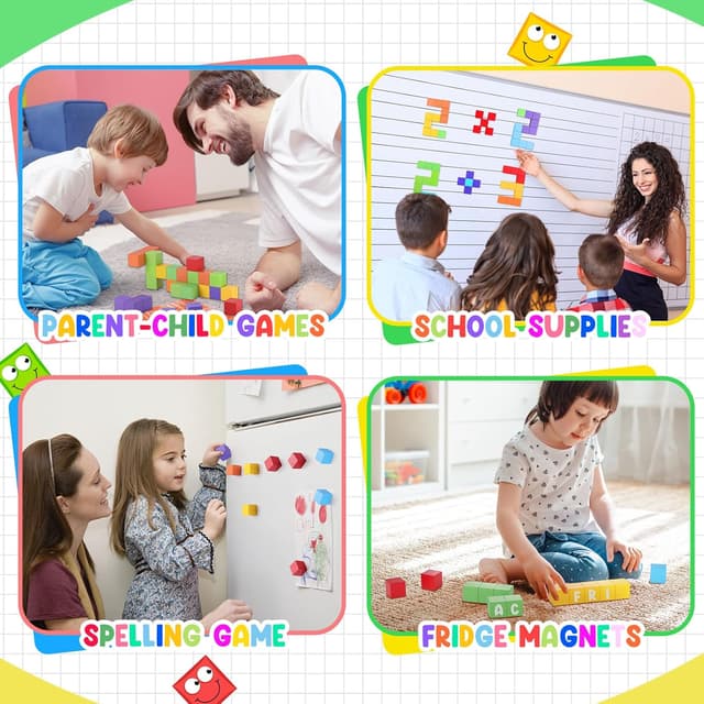 Detalle 2 de GAGAKU Magnetic Building Blocks (Magnetic Cubes) for 18 months+