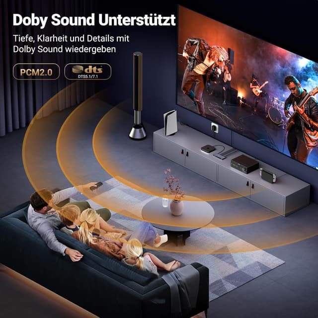 Thumbnail 6 de UGREEN 8K HDMI Switch 5 in 1 Out ⌚ HDMI 2.1 Switch