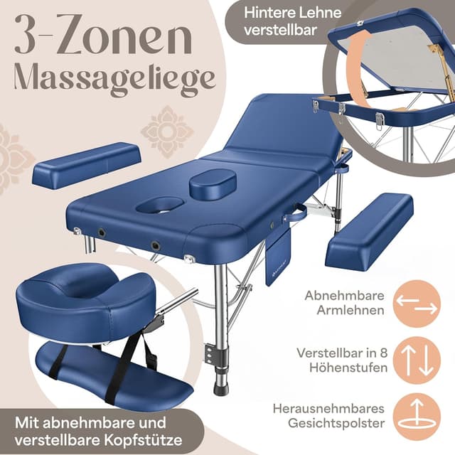 Thumbnail 2 de KESSER Massageliege 3 Zonen